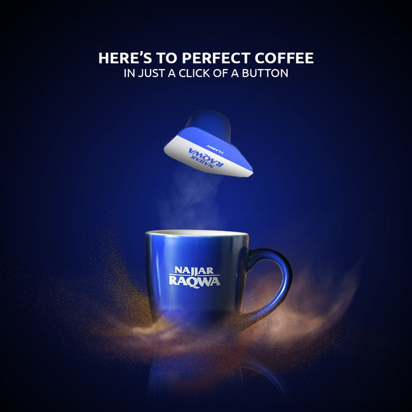 Raqwa Starter Bundle – Machine + 50 Pods