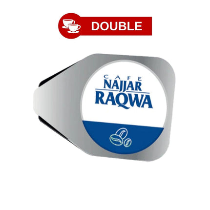 Cafe Najjar Raqwa Plain Coffee Capsules – Double Cup | Authentic Lebanese Coffee