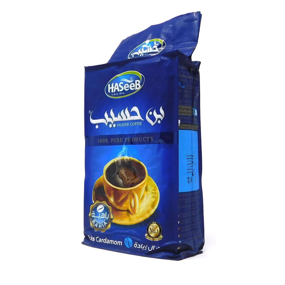 Haseeb Coffee Plus Cardamom (Bahia) 500g - Mideast Grocers